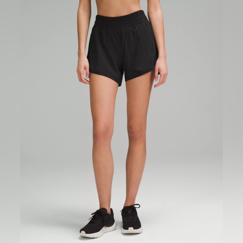 Lululemon Track That Mid-Rise Lined Shorts 5”
